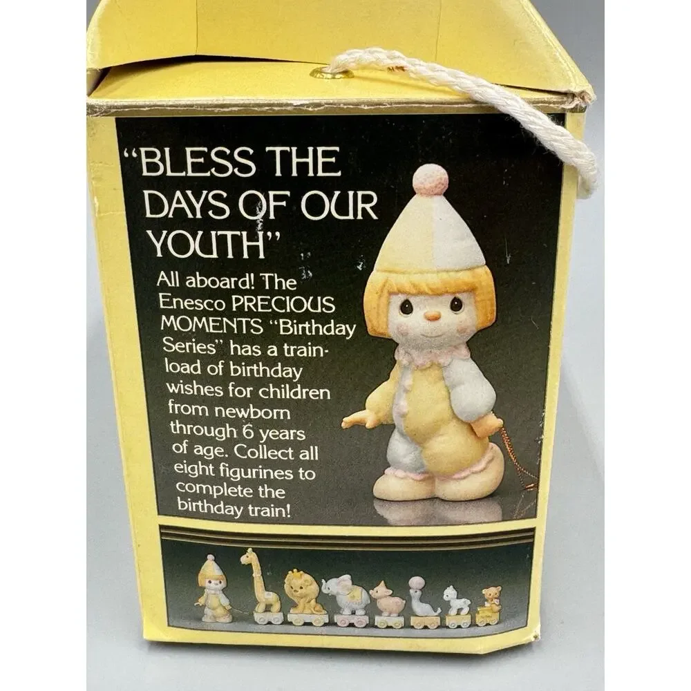 Enesco Precious Moments Birthday Train Series Bless the Days of Our Youth 16004